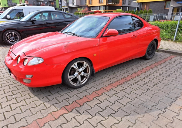 Hyundai Coupe cena 3999 przebieg: 188000, rok produkcji 1999 z Szczecin małe 781